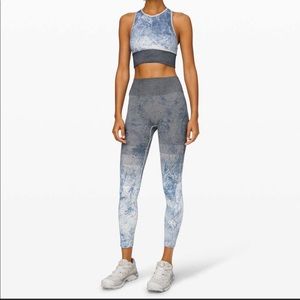 NWT lululemon Ebb to Train Tight Wash leggings